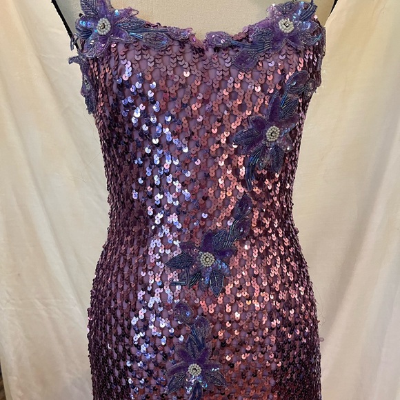 Vintage OOAK fairy π§ββοΈ princess beaded gown - Picture 11 of 12